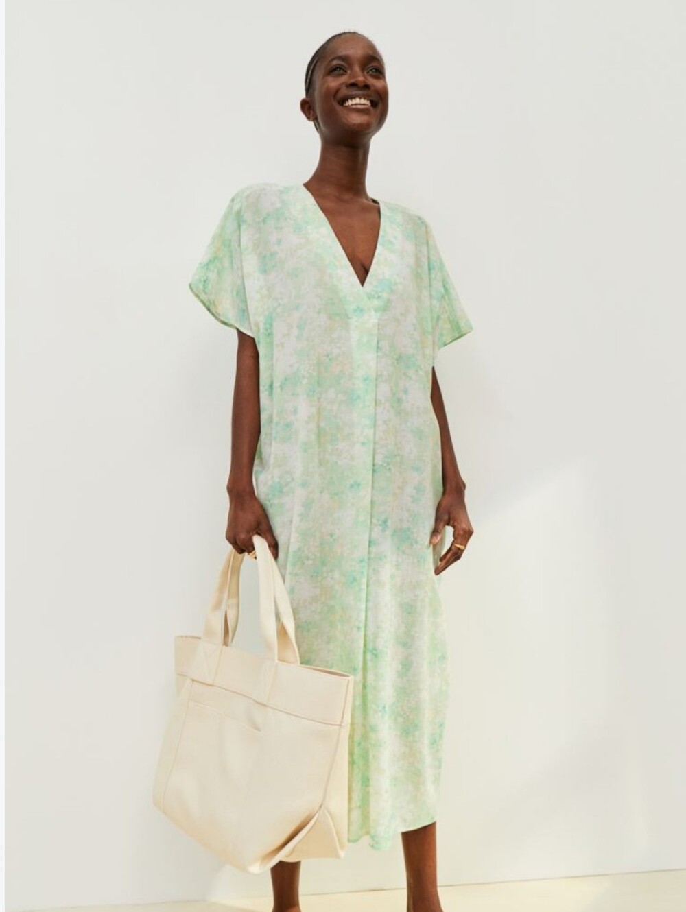H&M Tie Dye Oversized Kaftan